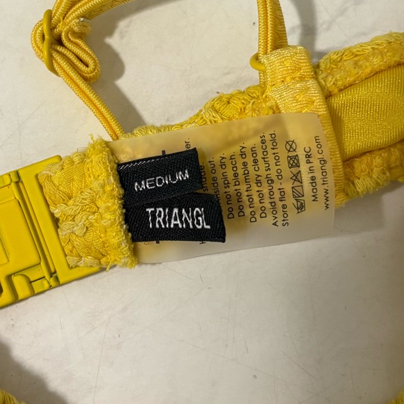 Triangl Swimwear Yellow Bikini Set - Picture 10 of 10